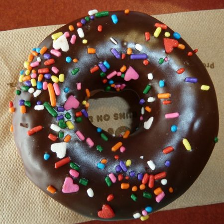chocolate donuts
