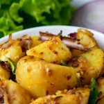 Dry Potato Curry